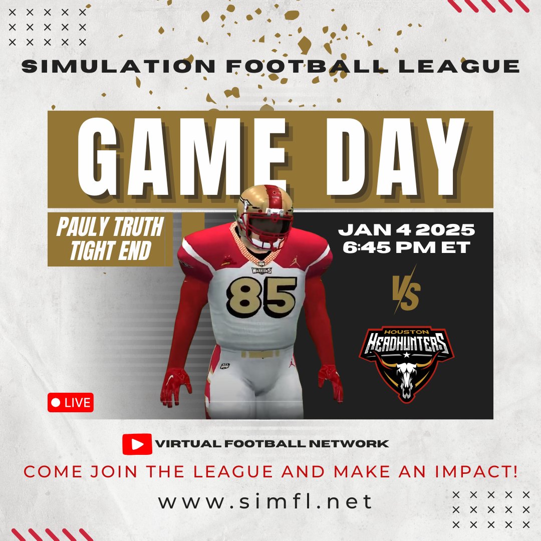 It's Time!!! Season 24 Opener against the <a href="/SFL_Headhunters/">Houston Headhunters of the SFL</a>. Prepare for WAR! #ChiTown #Battle #LetsGetit