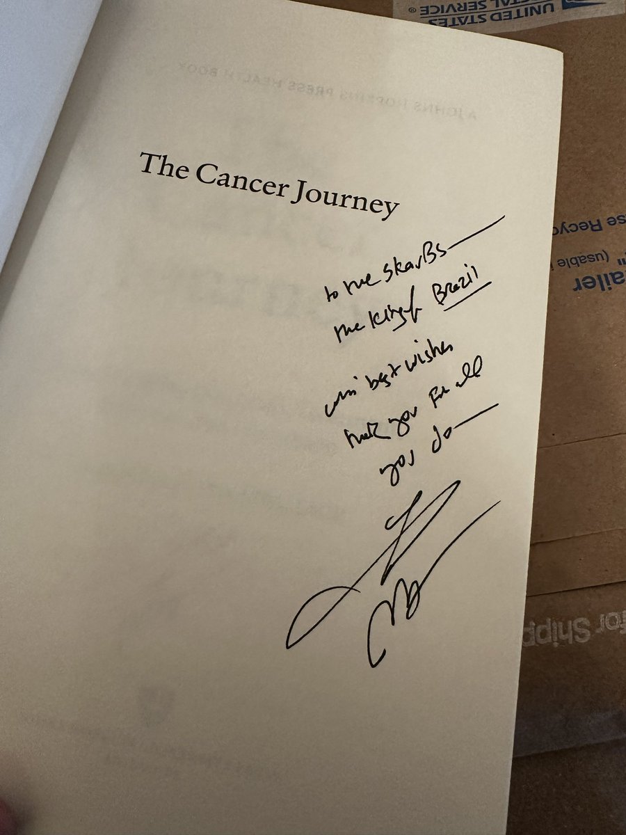 Alan Skarbnik (@askarbnik) on Twitter photo Came back home to find an autographed copy of “The Cancer Journey”! Thanks <a href="/chadinabhan/">chadi nabhan MD, MBA, FACP</a> , can’t wait to read it! Came back home to find an autographed copy of “The Cancer Journey”! Thanks <a href="/chadinabhan/">chadi nabhan MD, MBA, FACP</a> , can’t wait to read it!