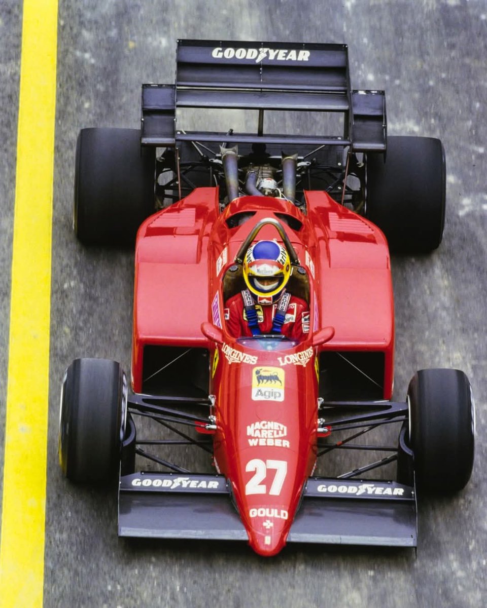 FerrariItalia10's tweet image. Michele Alboreto - Ferrari