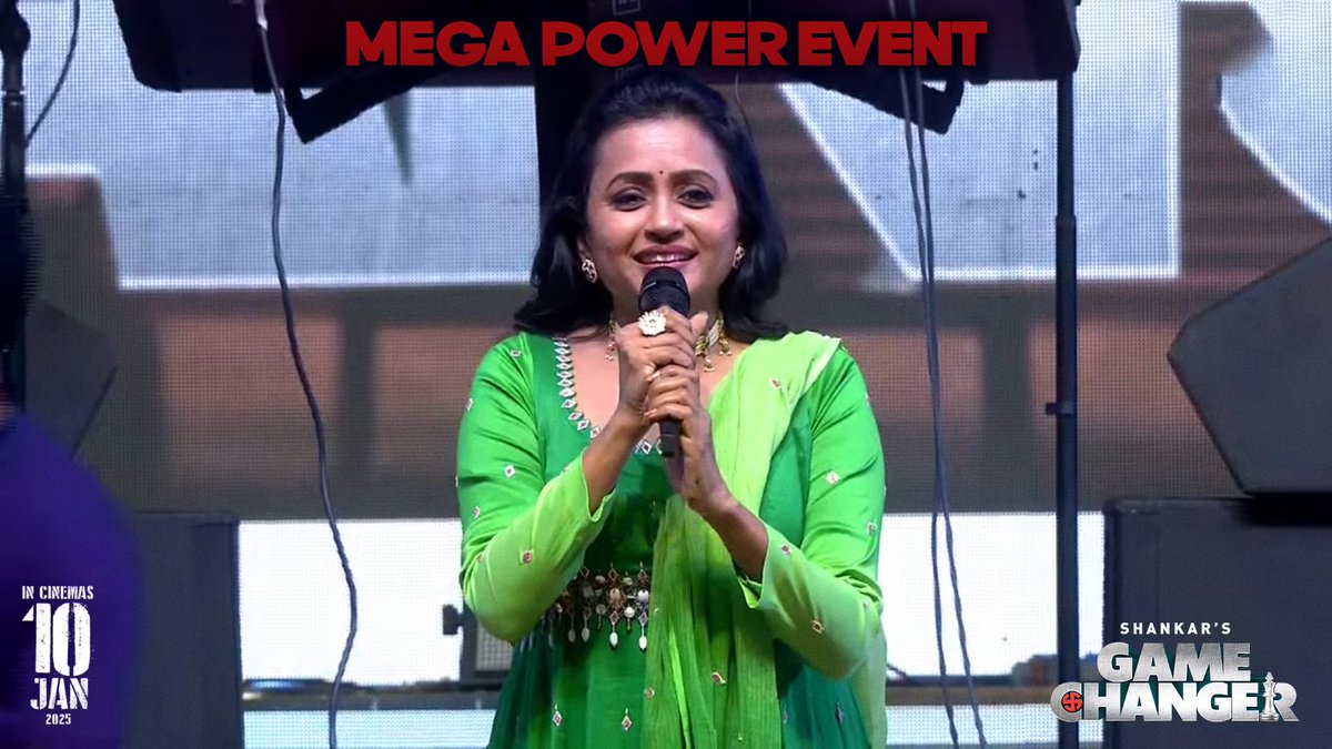GameChangerOffl's tweet image. The festivities have kicked off in Rajahmundry! 💥💥❤️‍🔥

A jam-packed ground with electrifying chants! ✊🏼
#MegaPowerEvent #GameChanger