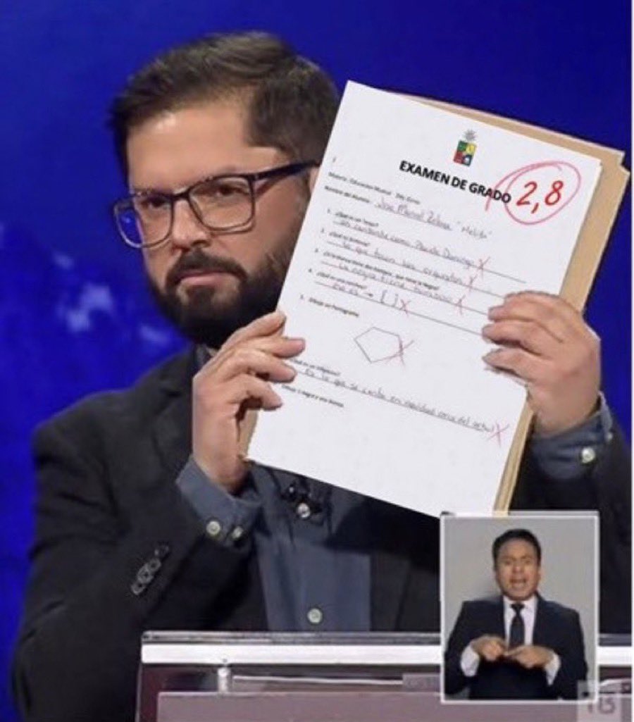 ElCamioneroCL's tweet photo. #BoricElErrorDeChile https://t.co/nLs2nq6iN6