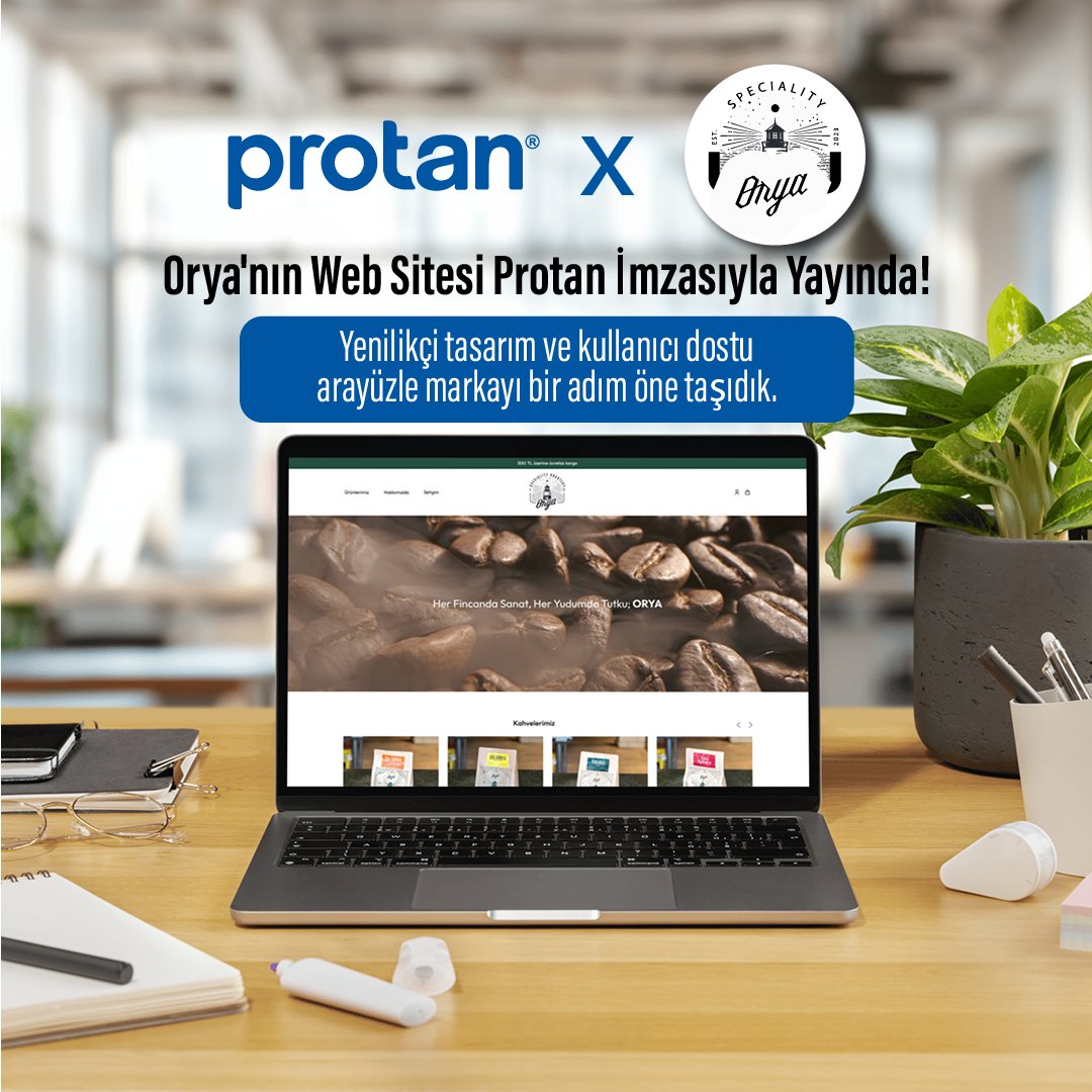 Protan's tweet image. PROTAN x ORYA

Orya'nın Web Sitesi Protan İmzasıyla Yayında! 🚀

Yenilikçi tasarım ve kullanıcı dostu arayüzle markayı bir adım öne taşıdık.

.
🌎 protan.com.tr
📞 (0850) 885 01 08
✉ info@protan.com.tr
.
#webtasarım #protan #kurumsalwebtasarım #profesyonelwebtasarim