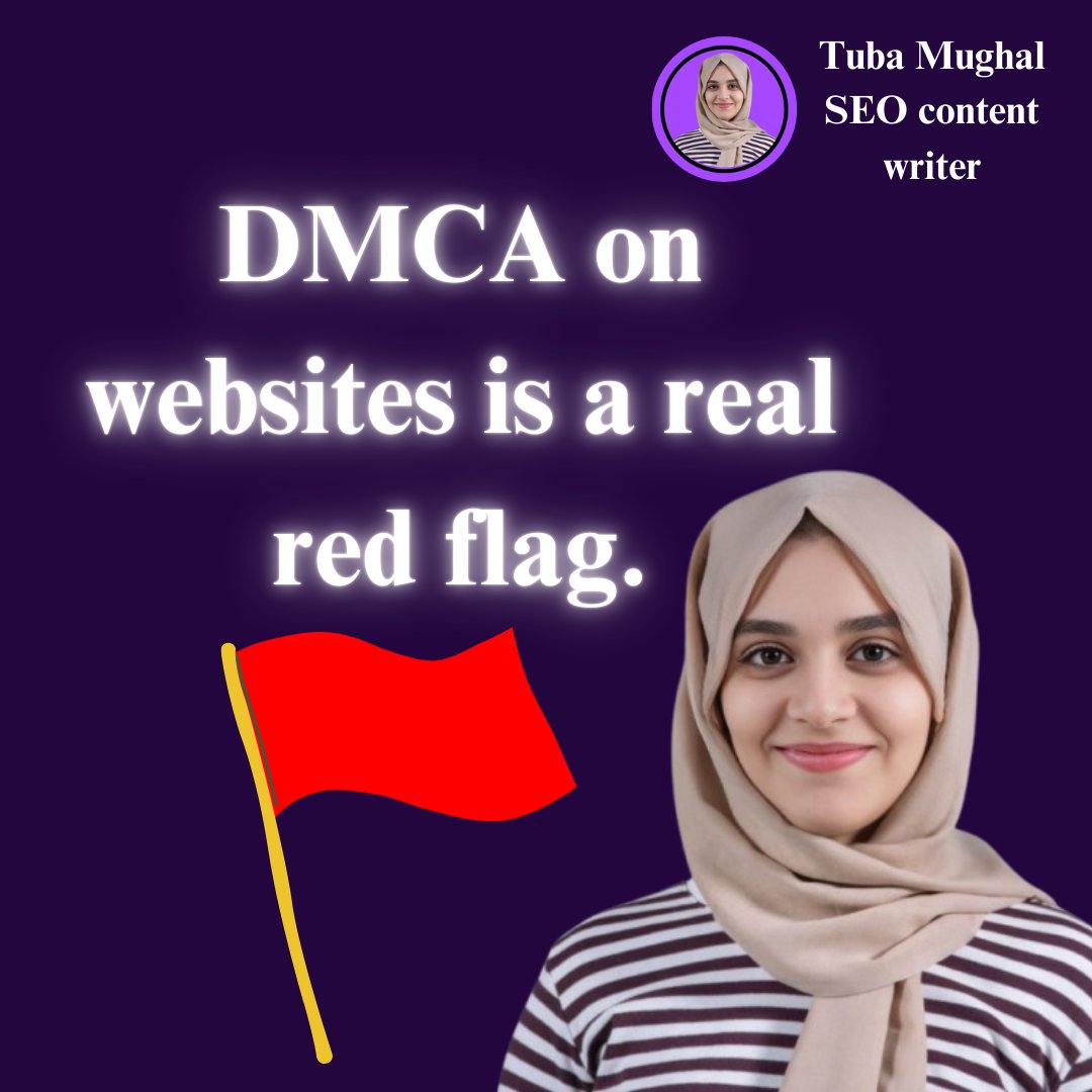 QueenFreel61710's tweet photo. I was lost in happiness 

When I realized my client’s website in Canada had articles de-indexed in a day. 

After auditing, I found her site flagged by a DMCA takedown notice.

DMCA issues can harm any online business, even making your site disappear from Google. https://t.co/LmxUl932Q1