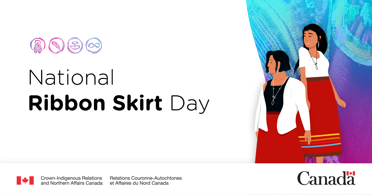 Let us all acknowledge and honour this powerful symbol of identity and cultural pride for Indigenous women, girls, and gender-diverse people.