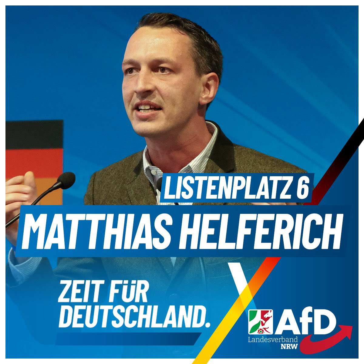 „Die Szenarien, die drohen, sollten Personen wie Matthias Helferich jemals politisch-exekutiv Macht erhalten, erinnern an die finstersten Kapitel der Menschheitsgeschichte und speziell auch der deutschen Geschichte.“
- AfD NRW, Sommer 2024.

Die AfD-Basis will offenbar genau das.