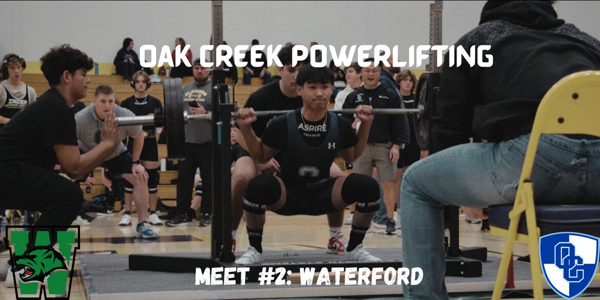 Coach Grams (@gramsmatt_) on Twitter photo Oak Creek Powerlifting Meet #2. Great opportunity to qualify for State. <a href="/Athletics_OCHS/">Knights Athletics</a> Oak Creek Powerlifting Meet #2. Great opportunity to qualify for State. <a href="/Athletics_OCHS/">Knights Athletics</a>