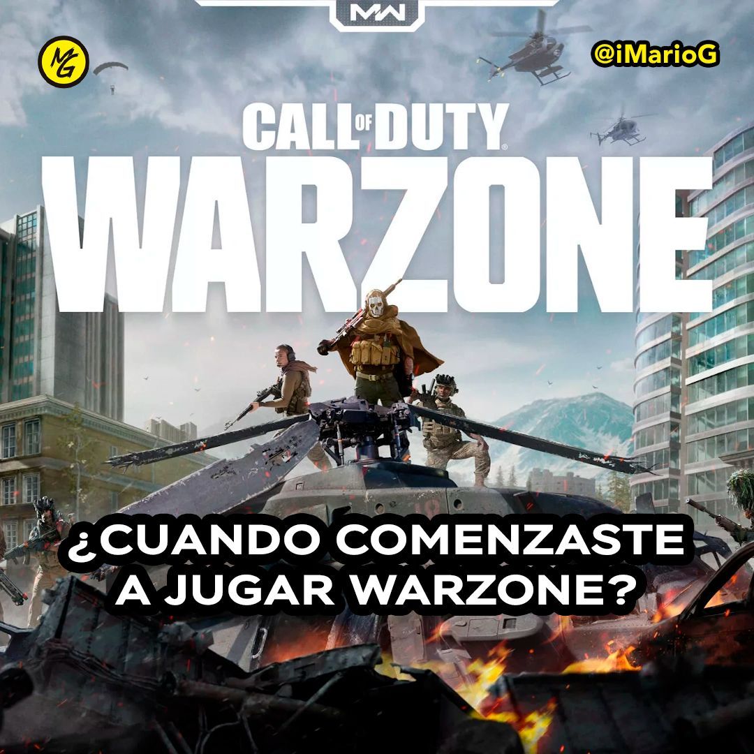 iMarioG_34's tweet photo. CUANDO COMENZASTE A JUGAR WARZONE? #WARZONE #GAMER #CALLOFDUTY #STREAMER https://t.co/337Fo1Ww79