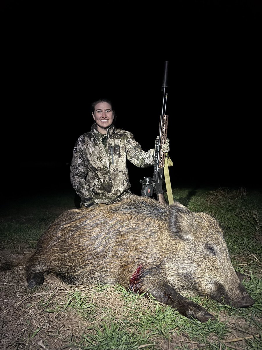 traitzaldain's tweet photo. The Feral Hog version of a St Lawrence Smallmouth.

The last few days a few “razorbacks” (??) have shown up. I have no clue how the genetics on these pigs really work outside of what I’ve read on the TAMU website.

#ThirtyThirty #BrazosRiver #VSX https://t.co/v9xijlAEWW