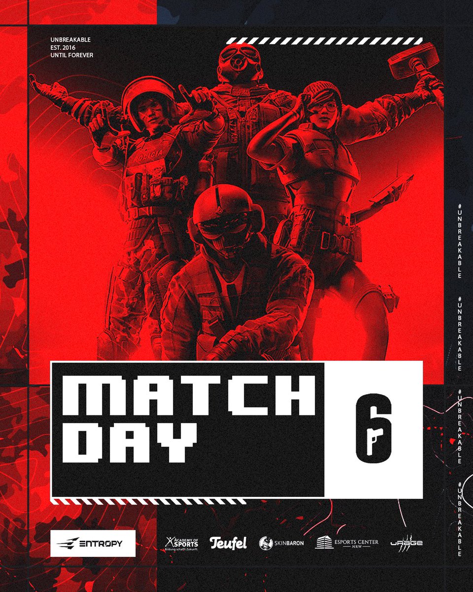Entropy (@entropygaming) on Twitter photo Alles oder Nichts!
Nach einem starken 2-0 letzte Woche müssen sich heute unsere R6 Console Spieler im Grand Final der @EUROPEAN_R6 beweisen! ⚔️
🆚 <a href="/Valour_GG/">Valour eSports</a>
🕔 16:30 | Bo5
📺 twitch.tv/r6_paulita02
#unbreakable Alles oder Nichts!
Nach einem starken 2-0 letzte Woche müssen sich heute unsere R6 Console Spieler im Grand Final der @EUROPEAN_R6 beweisen! ⚔️
🆚 <a href="/Valour_GG/">Valour eSports</a>
🕔 16:30 | Bo5
📺 twitch.tv/r6_paulita02
#unbreakable