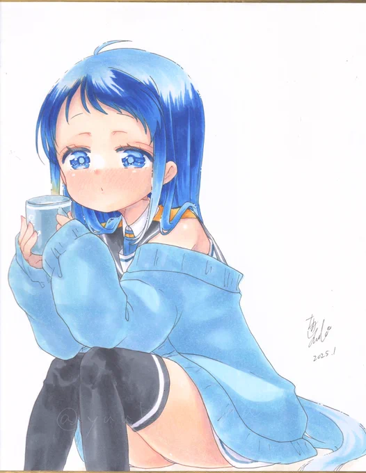 ふ〜 #1日1絵ちま 