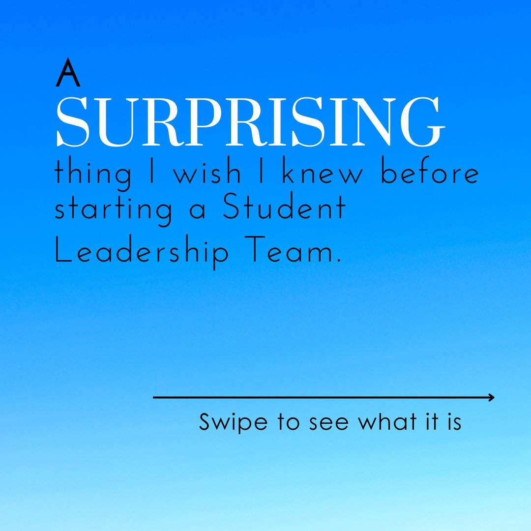 ericdfoshee's tweet photo. I've been doing #StudentLeadership close to 19 years and this is a surprising fact I wish I had known sooner. #leadership #discipleship https://t.co/2fdC6GATOk
