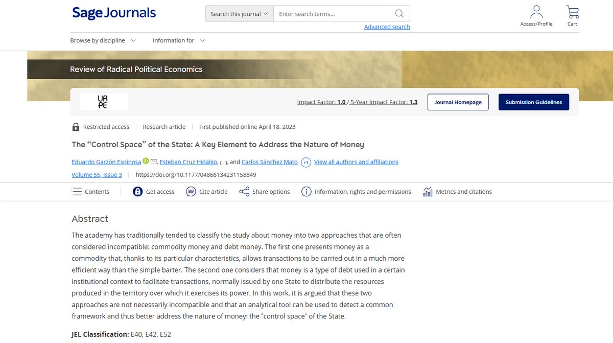 Evanshm's tweet image. 7) 🤔Critics question whether developing nations can achieve fiscal and monetary autonomy due to their roles in global labor and currency hierarchies. MMT, however, emphasizes expanding external constraints with innovative policies #ControlSpace (see Garzón et al. 2023 in RRPE)
