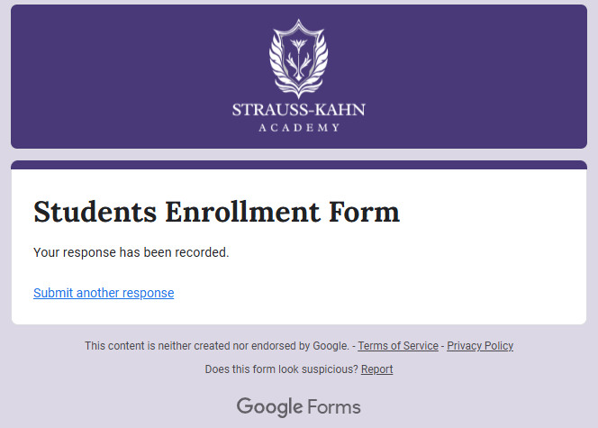 itsbaerlin's tweet photo. @StraussKahnAcad “Valerie Yoo as a Legacy student and a part of Lavaux has filled out the form, thank you!” https://t.co/EwiqhNiCse