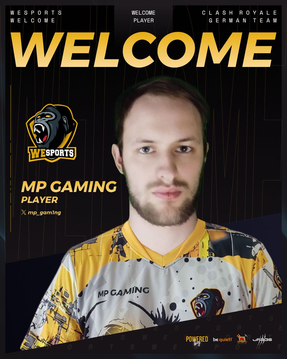 WeSports Mobilegaming (@wesports_cr) on Twitter photo ΠΠ΄ΠΈΠ½ Π· Π½Π°Ρ π¦
<a href="/mp_gam1ng/">M. P. GAMING</a> joins us with immediate effect. We are happy to add him to our roster for the various leagues and competitions we are currently participating in.
Welcome MP!
#WeSWEEP π¦ ΠΠ΄ΠΈΠ½ Π· Π½Π°Ρ π¦
<a href="/mp_gam1ng/">M. P. GAMING</a> joins us with immediate effect. We are happy to add him to our roster for the various leagues and competitions we are currently participating in.
Welcome MP!
#WeSWEEP π¦