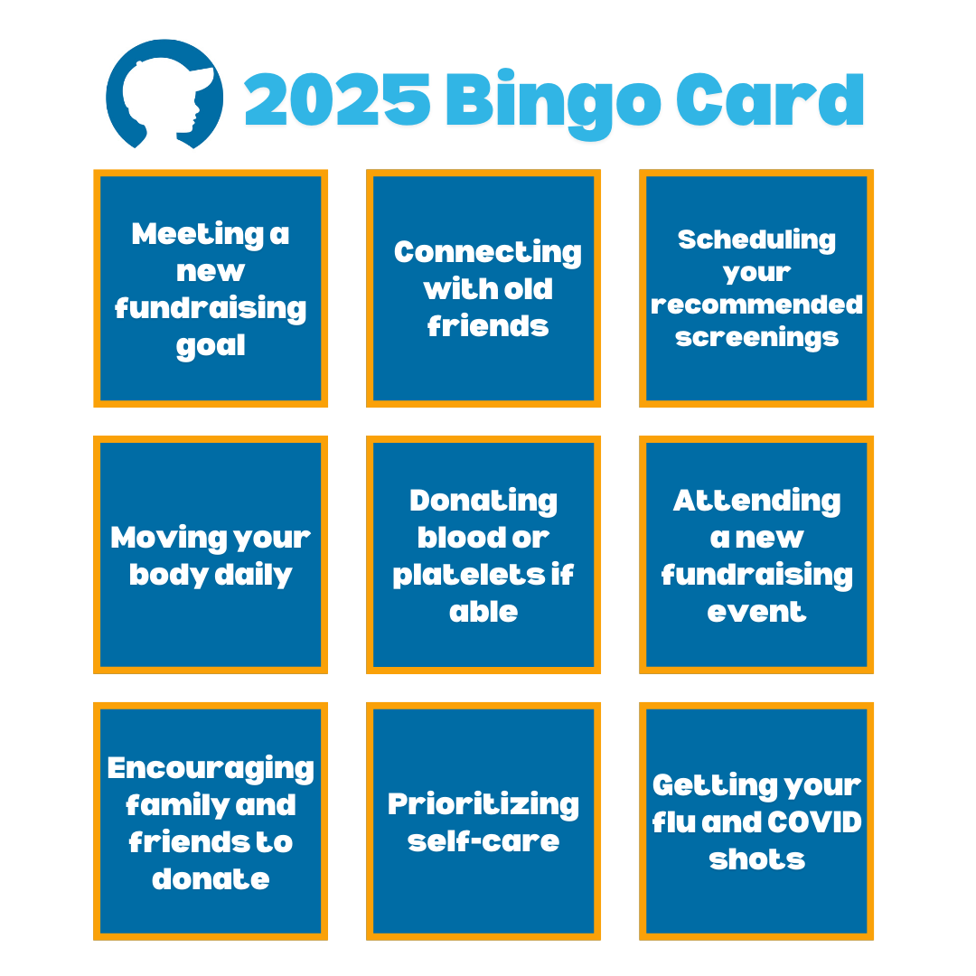 TheJimmyFund's tweet photo. What’s on your 2025 bingo card? Share your goals with us in the comments! ✨ https://t.co/w7V8EUcnsv