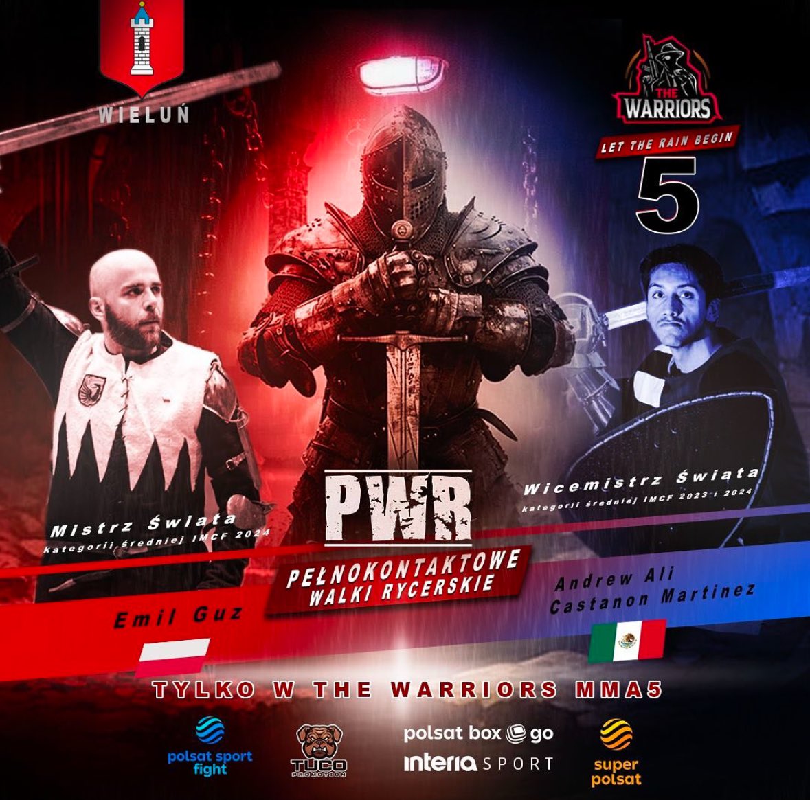 Adam ( BoxingTv ) (@boxing__tv) on Twitter photo BoooooM 🧨
18 stycznia 2025 <a href="/wielunpl/">Wieluń</a>
Pierwszy raz❗️
Na Żywo ⚔️
Polsat Sport Fight / Super Polsat ⚔️
Pełnokontaktowa Walka Rycerska ⚔️
MISTRZ ŚWIATA VS. VICE MISTRZ
🇵🇱 🇲🇩
<a href="/polsatsport/">Polsat Sport</a>
<a href="/TucoPromotion/">Tuco Martial Arts</a> BoooooM 🧨
18 stycznia 2025 <a href="/wielunpl/">Wieluń</a>
Pierwszy raz❗️
Na Żywo ⚔️
Polsat Sport Fight / Super Polsat ⚔️
Pełnokontaktowa Walka Rycerska ⚔️
MISTRZ ŚWIATA VS. VICE MISTRZ
🇵🇱 🇲🇩
<a href="/polsatsport/">Polsat Sport</a>
<a href="/TucoPromotion/">Tuco Martial Arts</a>