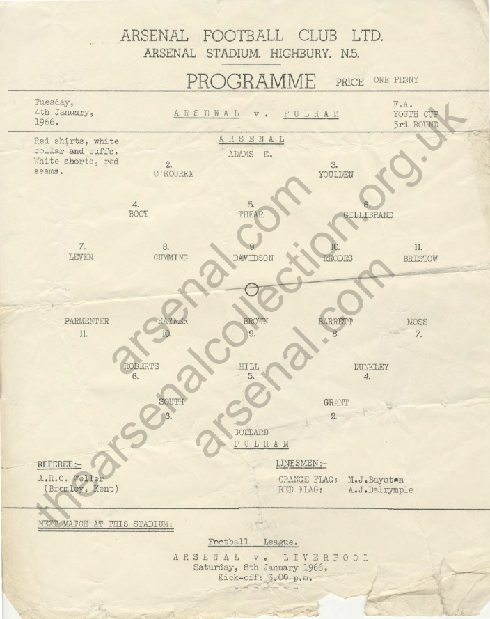 The Arsenal Collection tweet media