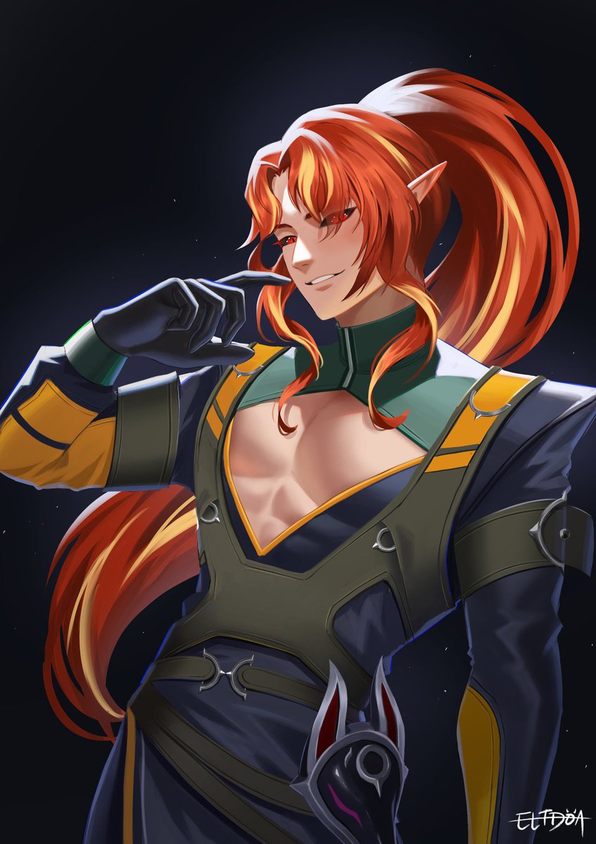 Oh yeah it’s my birthday btw 👀💖👉🏻👈🏻

I hope y’all have a fun day too! 

Enjoy this gorgeous piece from last year again 🥰 by <a href="/eltdoa/">Howard 🌟 CMMSSNS OPEN</a>