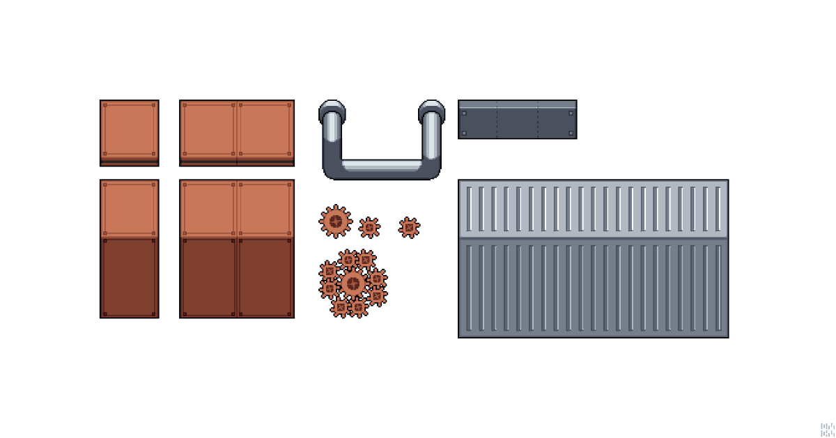 Haka_Nemo's tweet photo. factory object pixelart.
#pixelart  #ドット絵 https://t.co/v773166fSE