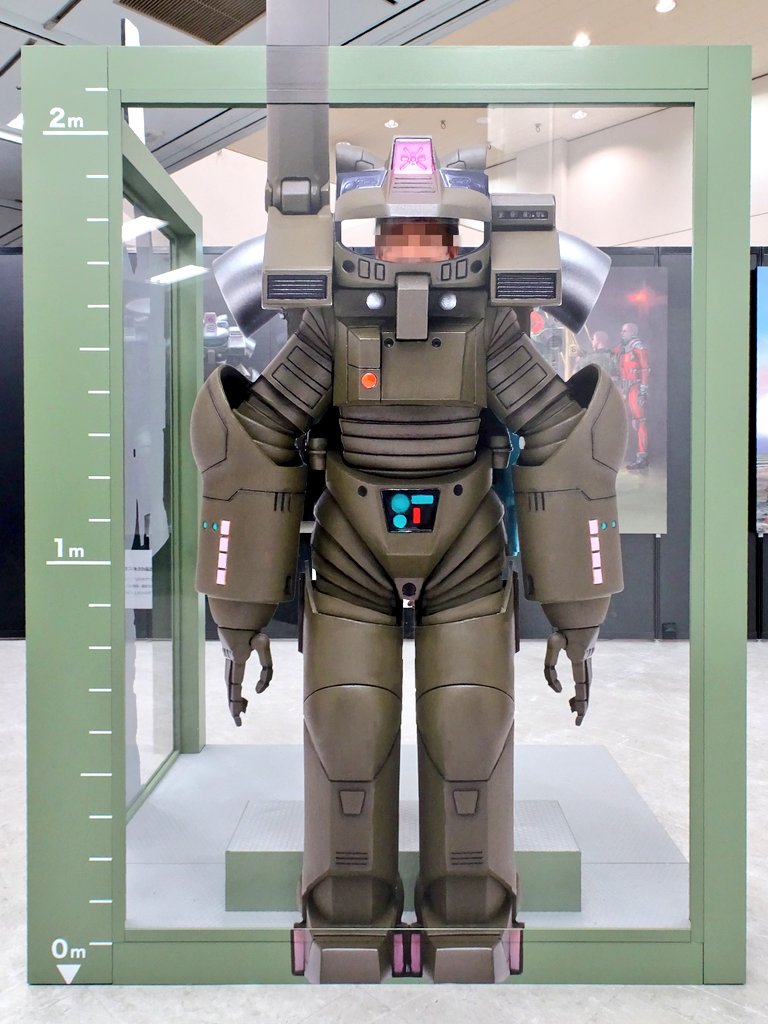 ats0027's tweet photo. 憧れのパワードスーツ装着♪
これで…これで… #DAICONIII に出れる笑
#日本の巨大ロボット群像
#宇宙の戦士 https://t.co/fjkAhUuBPl