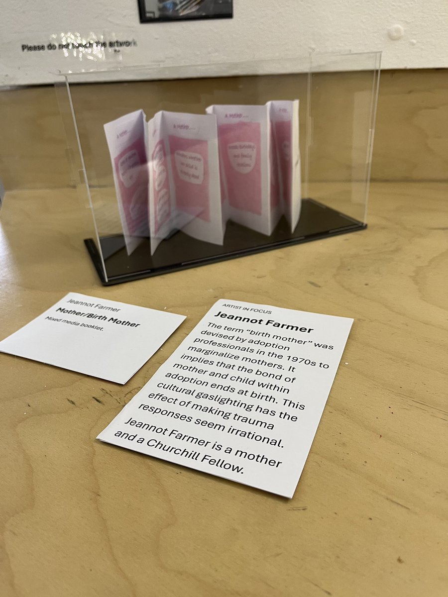 Stella Bolaki (@artistsbooks1) on Twitter photo Artists’ books from our project Mothers After Adoption are part of this new <a href="/HWEssex/">Healthwatch Essex</a> exhibition at the Jaywick Martello Tower, Clacton-on-Sea. Read more about the project at: shorturl.at/0yJ3A <a href="/UniKent/">University of Kent</a> <a href="/EssexLawSchool/">Essex Law School</a> Artists’ books from our project Mothers After Adoption are part of this new <a href="/HWEssex/">Healthwatch Essex</a> exhibition at the Jaywick Martello Tower, Clacton-on-Sea. Read more about the project at: shorturl.at/0yJ3A <a href="/UniKent/">University of Kent</a> <a href="/EssexLawSchool/">Essex Law School</a>