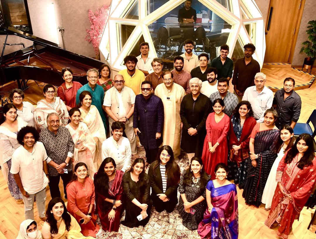 Saraswathi Menon (@sarasmenon) on Twitter photo So inspired by this evening. Thank you so much <a href="/arrahman/">A.R.Rahman</a> sir
<a href="/KMMC_Chennai/">KM MusicConservatory</a> for curating such a beautiful event that allowed us to interact with the legendary singer Ajay Chakrabarty.
<a href="/RahmanKhatija/">Khatija Rahman</a> what a beautiful studio So inspired by this evening. Thank you so much <a href="/arrahman/">A.R.Rahman</a> sir
<a href="/KMMC_Chennai/">KM MusicConservatory</a> for curating such a beautiful event that allowed us to interact with the legendary singer Ajay Chakrabarty.
<a href="/RahmanKhatija/">Khatija Rahman</a> what a beautiful studio