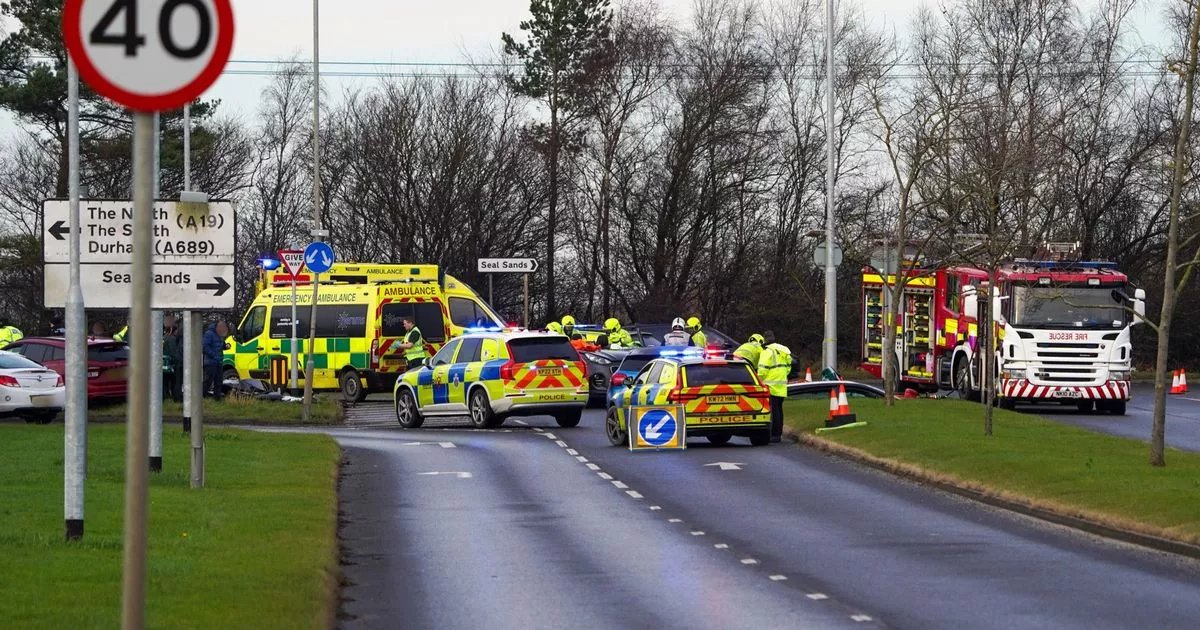 LIVE: Road closed as 999 crews rush to 'two-vehicle' crash in Billingham bntmedia.uk/TH9JRK