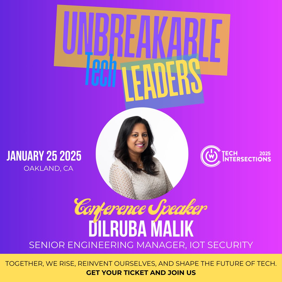tech_intersect's tweet image. Level up your engineering! Join @DilrubaMalik for 'The True Measure of Quality: Beyond Defect Hunting' & discover how redefining quality can transform your leadership.
🗓️ Jan 25 | #MillsCollege #Oakland
🎟️ Get Your Tix bit.ly/2025techinters…
#TechIntersections #WOCinTech