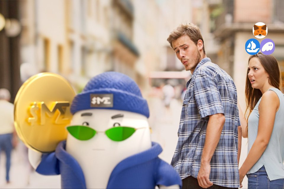 Stop wasting time chasing imaginary airdrops when there's another $ME claim 3 months away.