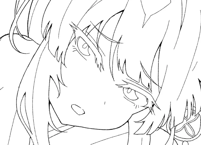 描いてます 