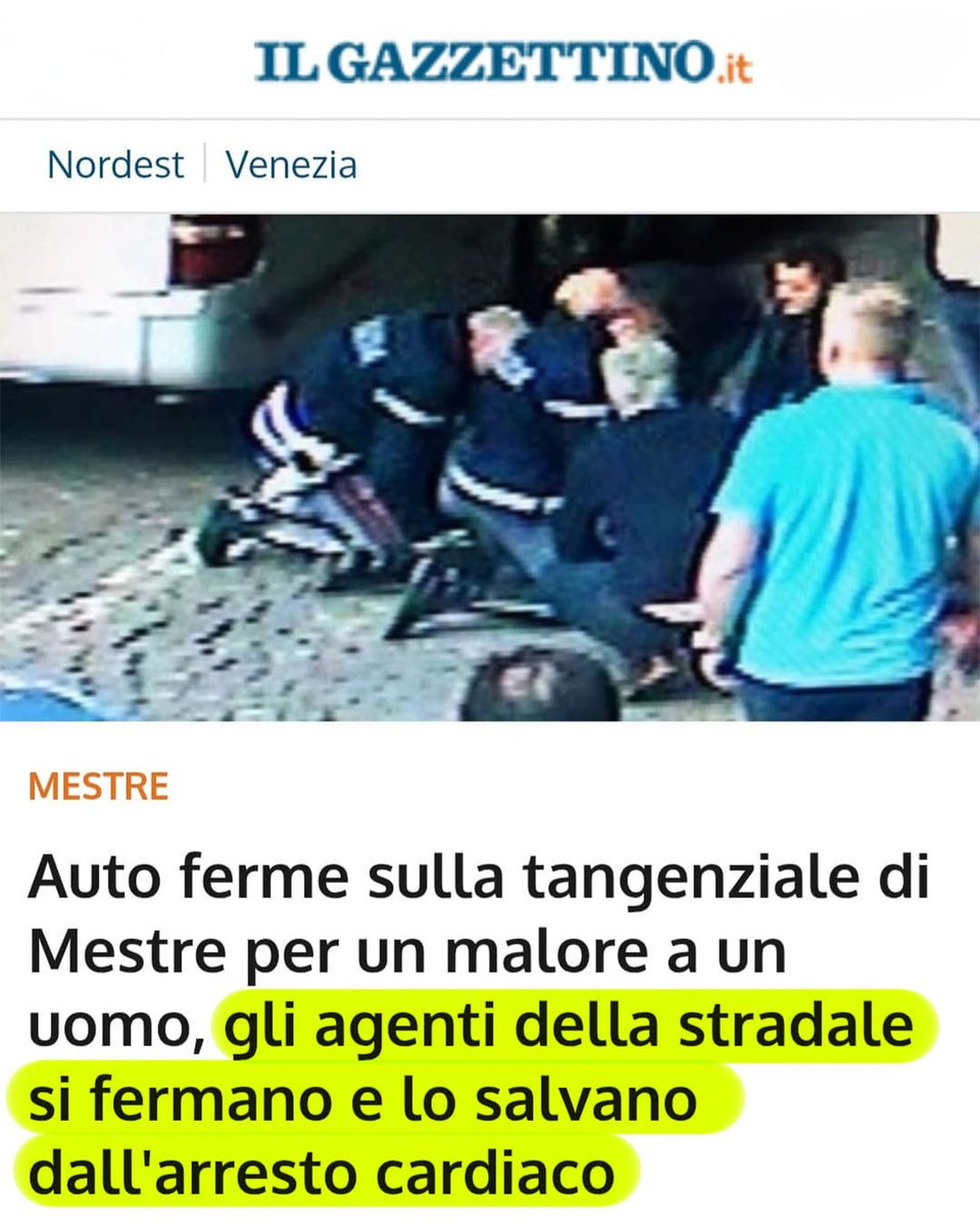 #MESTRE • Malore in Tangenziale, automobilista salvato in extremis dagli agenti della #PoliziaStradale!

Se questa storia ha avuto un lieto fine, il merito va alla prontezza e alla professionalità degli agenti e di tutta la macchina dei soccorsi intervenuta stamattina.