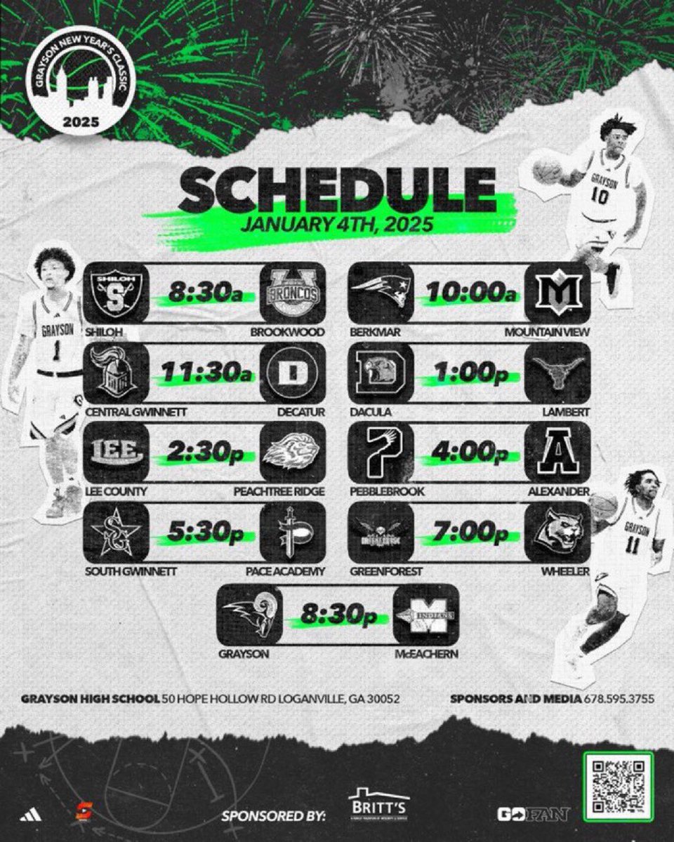 It's GAME DAY Trojan Nation
📍Grayson High School
 🆚 Peachtree Ridge 
⏰ 2:30 P.M.