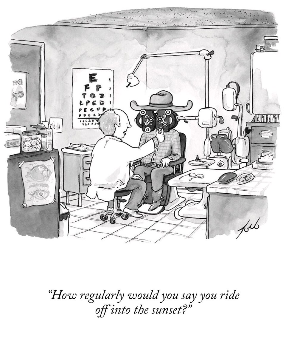 A cartoon by Tom Toro, from 2015. #NewYorkerCartoons newyorkermag.visitlink.me/iI_TZK