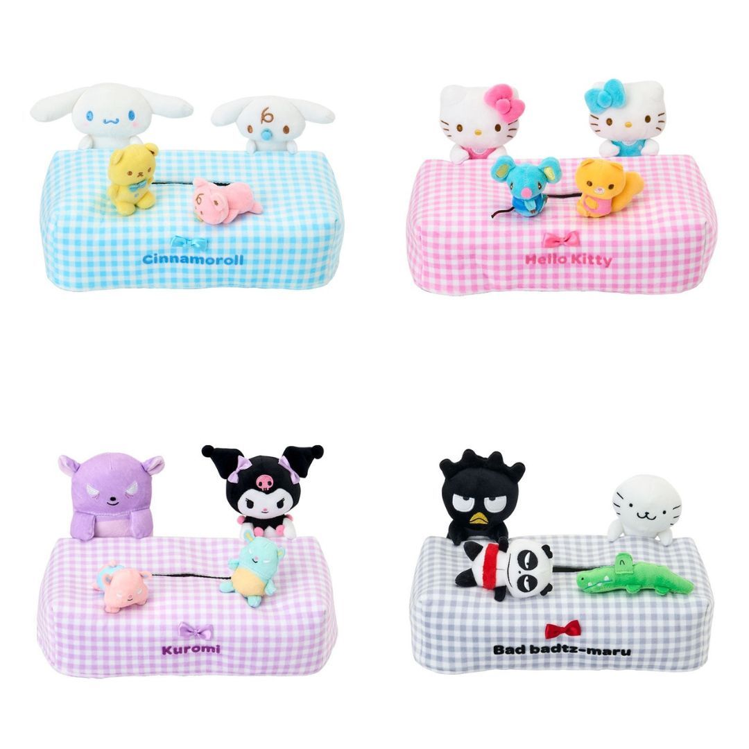 mecchaJP's tweet image. Sanrio Tissue Box Cases - Cinnamoroll, Hello Kitty, Kuromi &amp;amp; more! Check them out at the link below!
🛑buff.ly/402bzuB
#Sanrio #TissueBox