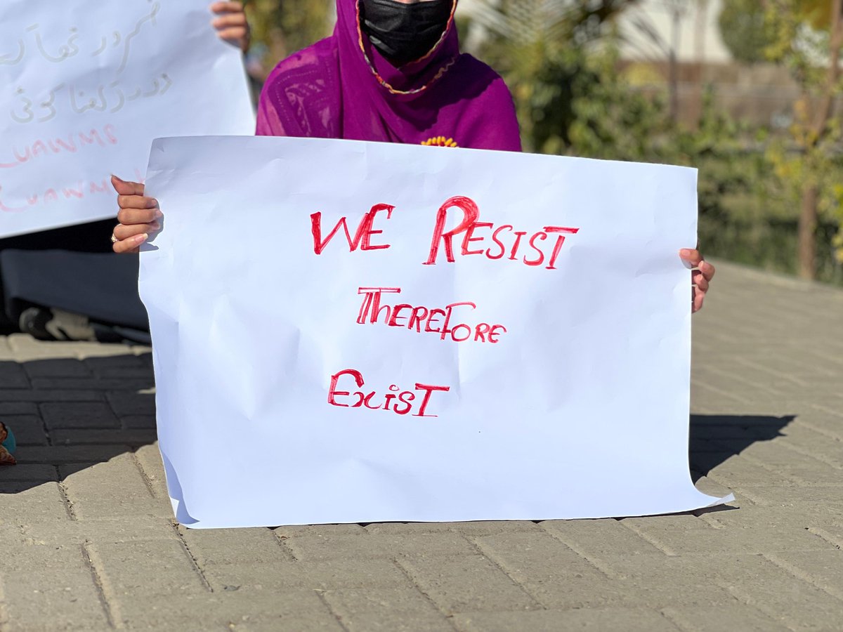 We Resist therefore 
          Exist 

#StopMilitarisationOfLuawms