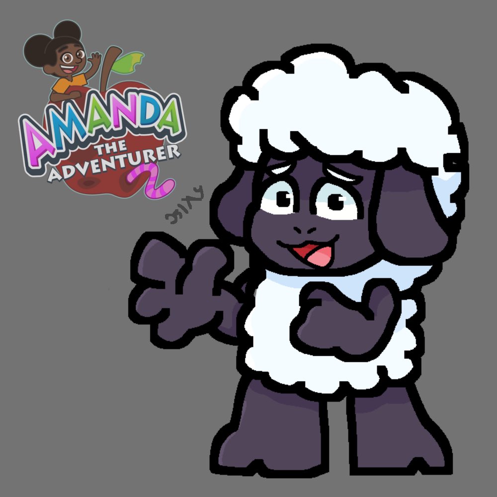 Kixydadumb's tweet photo. Drew wooly :] #AmandaTheAdventurer2 https://t.co/u5KJppwXjE