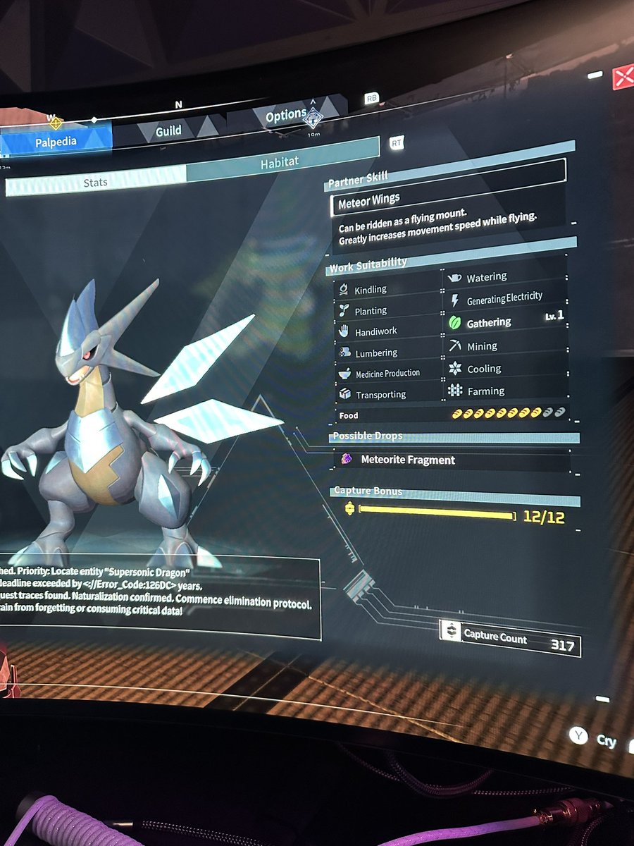 AlexandrLux's tweet photo. @Palworld_EN 
Hey guys we need to talk I made a new world after the update and for 328 in world days I can not get swift I have all the other new perks but is it bugged because I have way over captures and breeds and it just dosent exist please help https://t.co/fq8OlKKPIQ