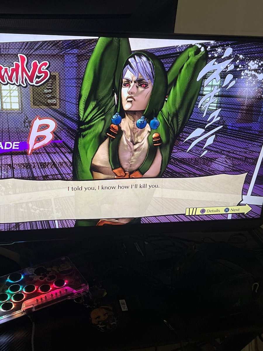 Shinobuu1_'s tweet photo. First 4o4 Friday of the year! I ended up wining bracket with GF reset (me on losers) against my pal R4NG3 (the pop off was immaculate)
Might I be too arrogant in saying that I’m the best that ATL has to offer? Or am I just her?✨
Jojos still goin strong in 2025 💪 #playASBR https://t.co/P3mFJLcKx0