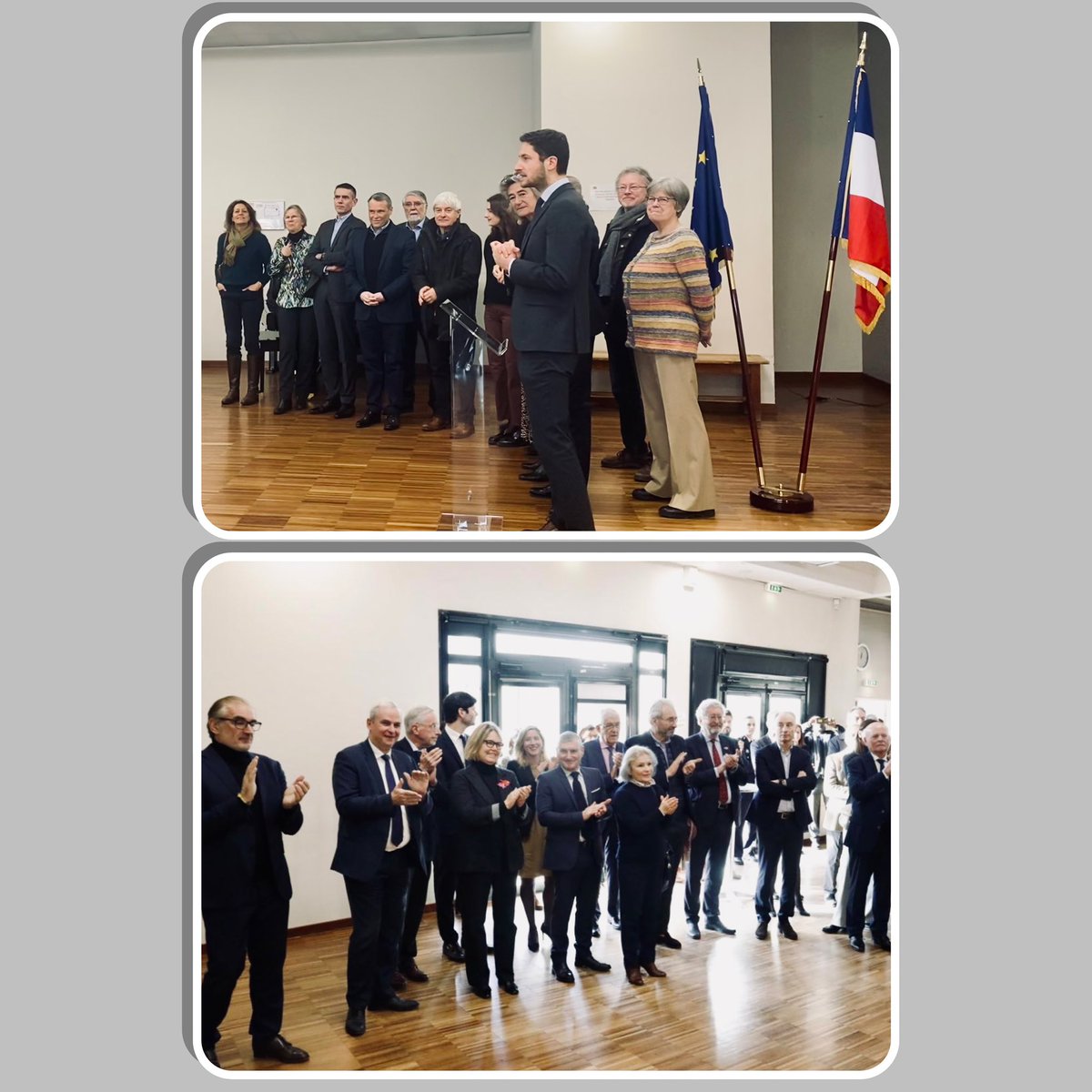 Merci monsieur le maire <a href="/DanielCornalba/">Daniel Cornalba</a> pour ton accueil et très bonne année à toute l’équipe municipale et aux stagnovillois (oui, oui, oui c’est bien ainsi qu’on appelle les habitants de l’Etang-la-Ville)

#Voeux2025 #communes #Yvelines