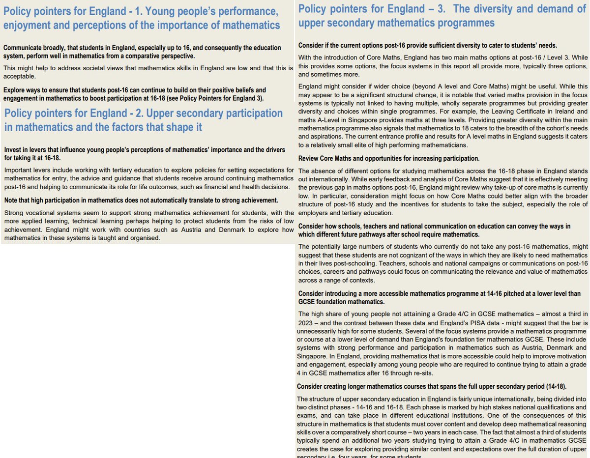 p_glaister's tweet image. Much food for thought in the excellent @OECDEduSkills report
oecd.org/en/publication…
@SchleicherOECD 
#CoreMaths