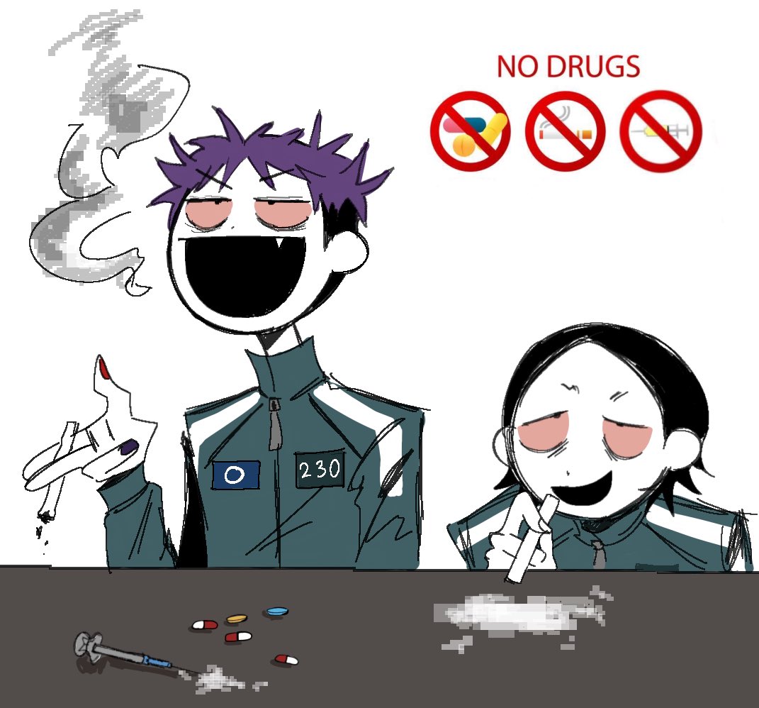 Bro look so sick-
#SquidGame2 #squidgamefanart #Player230 #player124 #thanos230 #bigbang #namgyu #SquidGame