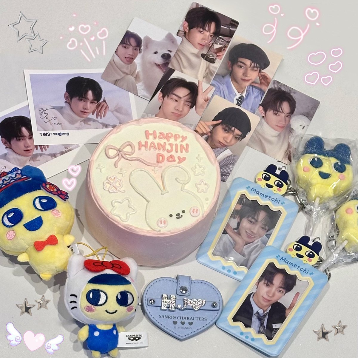 O6OlO5_'s tweet photo. 한진 생일 축하해! 앞으로도 많이 사랑할게 얍얍♡
珍珍生日快乐！谢谢你来到我身边，成为照亮我人生中的一束光🍀

#웨잇웨잇_한진이_생일이에요
#WaitWait_ItsHanjinDay
#Happy_HANJIN_Day https://t.co/D207kAiuoO