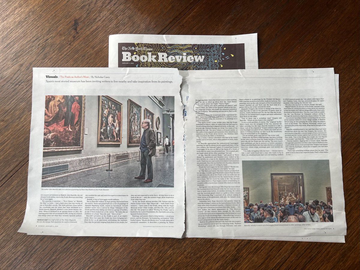 ¡Qué envidia! Yes, please. Overlooking the Prado, inspired by #art?! Writers at the museum in today’s #NewYorkTimes. When oh when will I get back to my Velázquez novel? ⁦<a href="/museodelprado/">Museo del Prado</a>⁩ #Velazquez ⁦<a href="/Milesdebosques/">Valerie Miles</a>⁩ ⁦<a href="/GrantaEnEspanol/">Granta En Español</a>⁩ ⁦<a href="/nytimes/">The New York Times</a>⁩