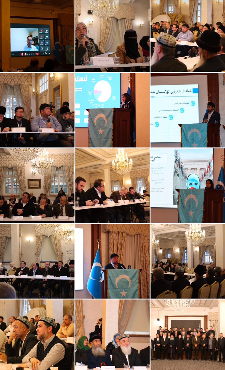 Uluslararası Doğu Türkistan  Stklar Birliğinin  2025 yılının 1. Genişletilmiş Şurası açıldı.

Birliğimizin Öncülüğünde Türkiye ve Dünyanın çeşitli ülkelerinde Doğu Türkistan davasının önde  gelen Stk başkanları, ulema, aksakallar, akademisyen ve  kanaat önderlerinin katılımı ile