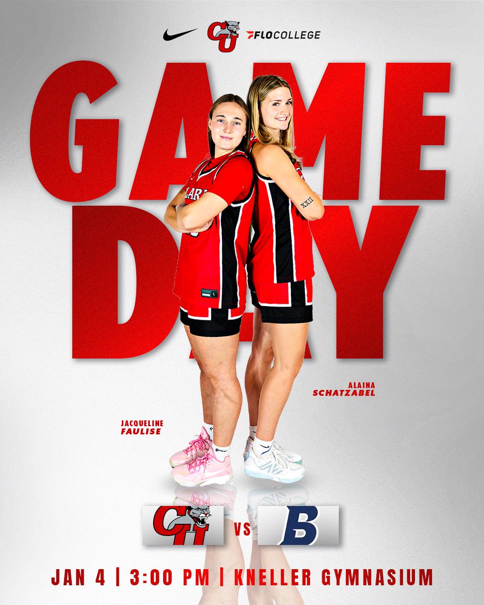 Ready to take on the new year 💪

⏰ 3 PM
📍 Kneller Gymnasium
🎥 tinyurl.com/yz37k382
📊 tinyurl.com/5f7njr96

#RollCougs | #D3Hoops