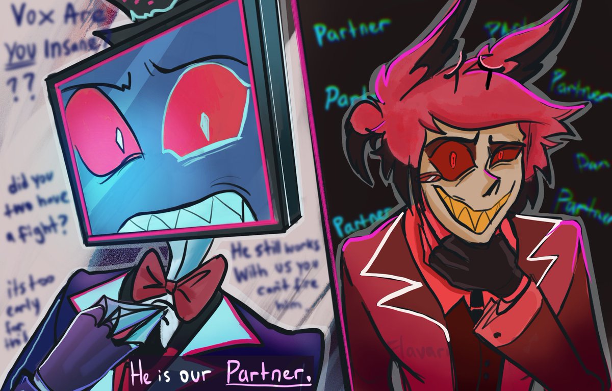 I had an Idea about canon Vox waking up in the (AVS AU) created by the lovely artist <a href="/Mikura_gouki/">Mikura - Commissions</a> !!
(4/4)
#RadioStatic #HazbinHotel #HazbinHotelAlastor #HazbinHotelVox #HazbinHotelValentino #HazbinHotelVelvette