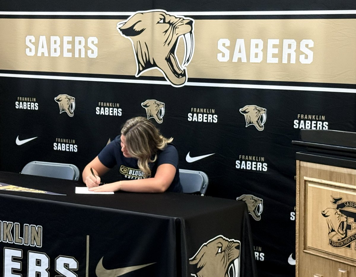 Franklin Softball (@saberfastpitch) on Twitter photo COMMITTED! ✍🏼
.
.
.
.
ICYMI - Senior Pitcher <a href="/kfelden13/">Kasey Felden</a> put ink to paper last month and has officially committed to attend and play softball next year at UW-Eau Claire. COMMITTED! ✍🏼
.
.
.
.
ICYMI - Senior Pitcher <a href="/kfelden13/">Kasey Felden</a> put ink to paper last month and has officially committed to attend and play softball next year at UW-Eau Claire.
