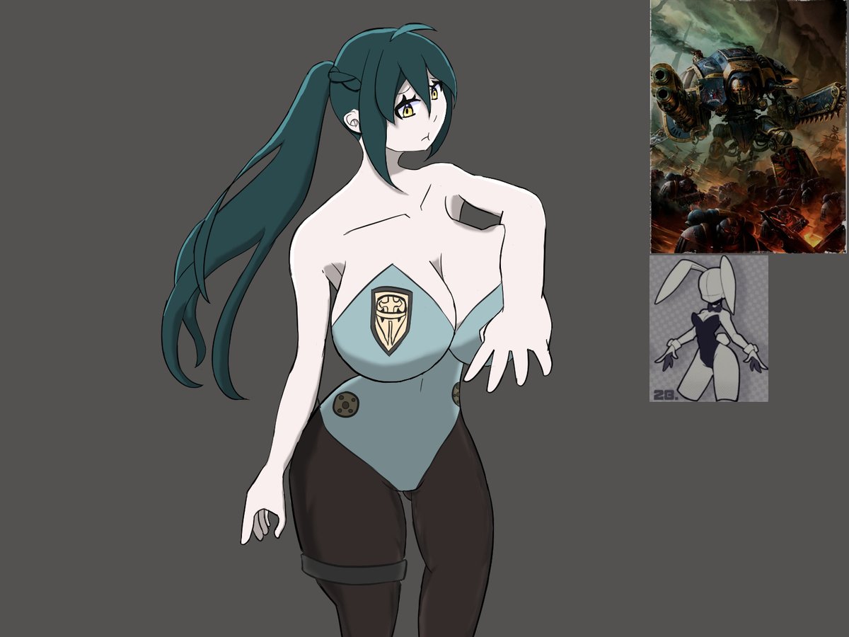 Jackanime8's tweet photo. #warhammer40k  Knight Errant https://t.co/nwuP83CQeY