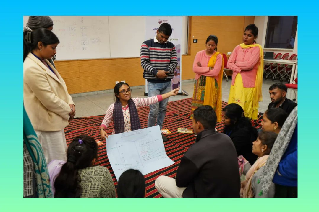 learning50341's tweet photo. *Induction Training Highlights: Library Session* 

In our recent induction training, we conducted a highly engaging Library Session, facilitated by Kuheli from Bhabhook, which proved to be an enriching experience for our fellows.

 #Bhabhook https://t.co/ROPRIPSoY1