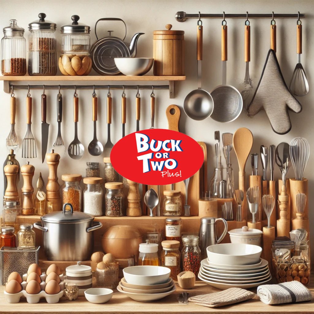 Whether you need storage containers, utensils, cutting boards, or even baking essentials, Buck or Two Plus offers high-quality items that fit your budget. Come in and make your kitchen the heart of your home!

#GeorgetownOntario #ABuckorTwo #ABuckorTwoPlus #KitchenSupplies
